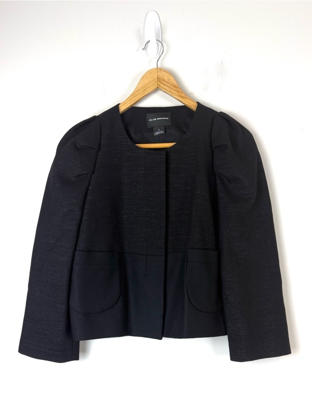 Club Monaco Two Toned Black Women's Blazer
